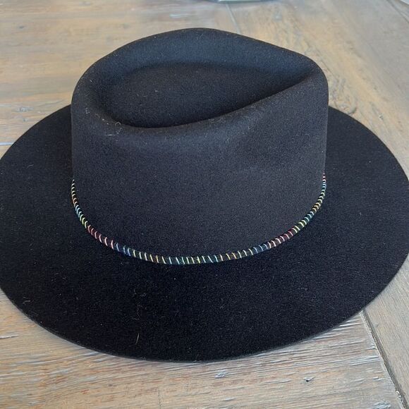 Free People Faith Feather Felt Hat - Picture 5 of 5